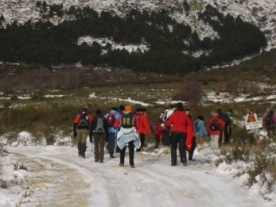 Valdemanco _ Buitrago del Lozoya --gente senderista; rutas de senderismo en madrid